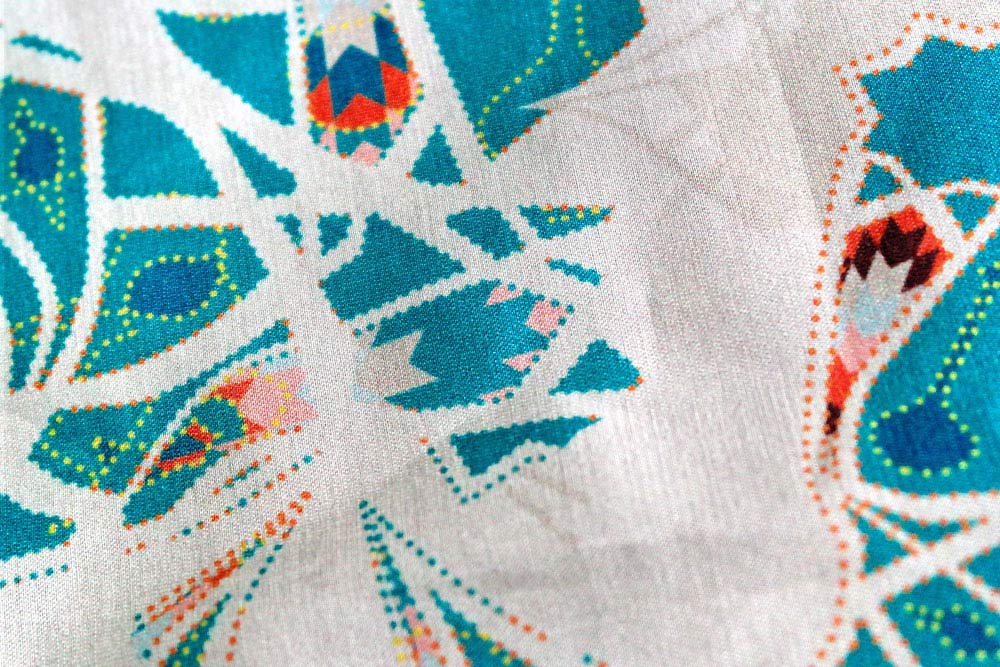Deryn Schmidt Spring/Summer 2014/15 silk fabric