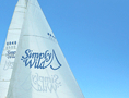 Gourmet Sailing yacht charter branding