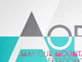 Aoraki Mount Cook typographic poster