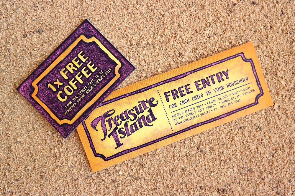 Treasure Island event free tickets and vouchers