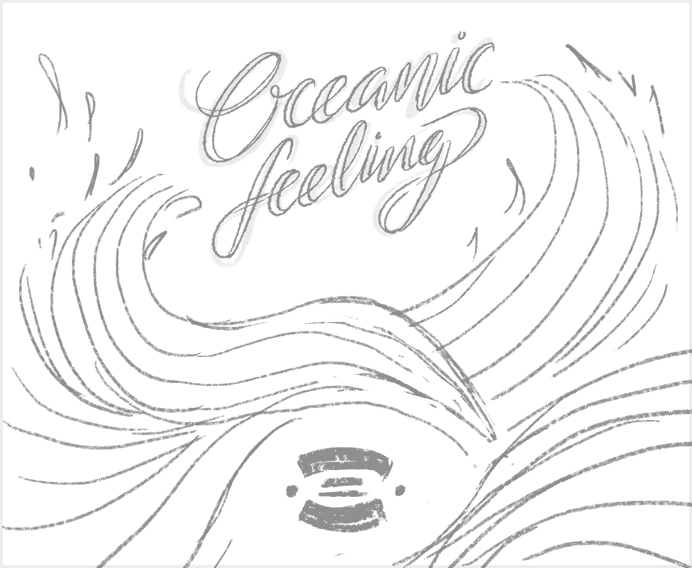 Wine label concept sketch for Garage Project by Andrea Muller