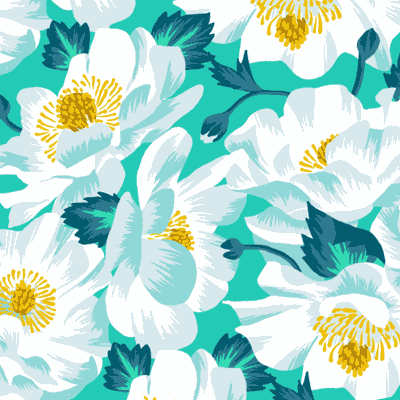 New Zealand floral patterns by Andrea Stark